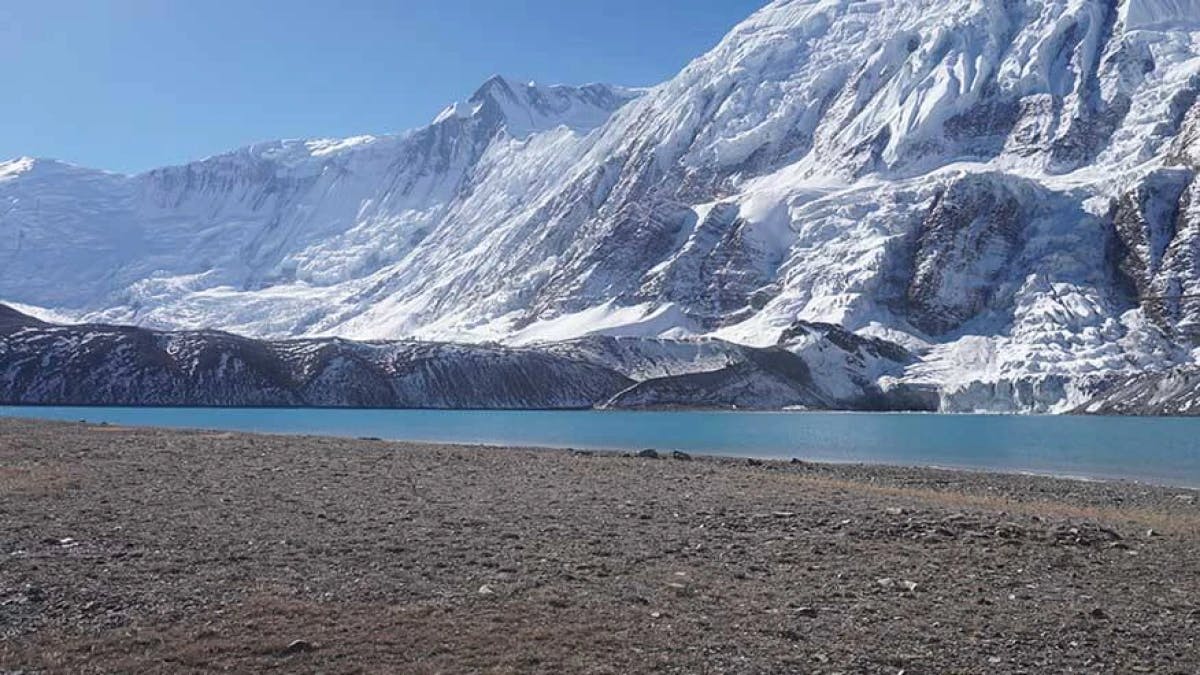Tilicho Lake en route to Annapurna circuit