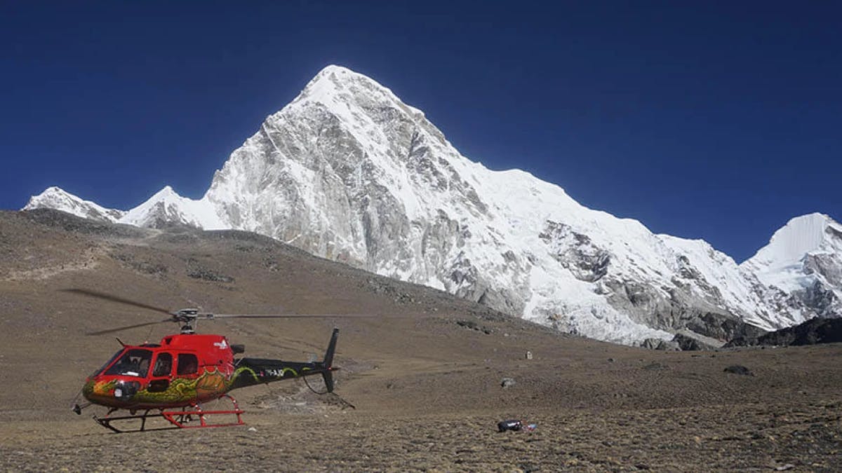 Everest base camp Heli trek