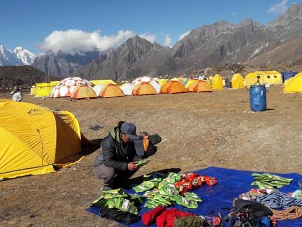 Expedition Base Camp Amadablam
