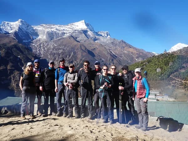 Trekkers with Mountain Monarch covering the Everest Base Camp Trek distance.