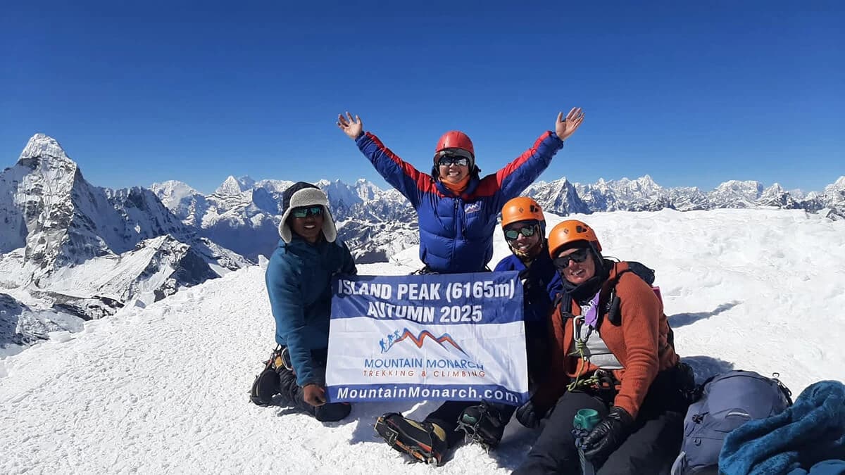 Island peak climbing 2026