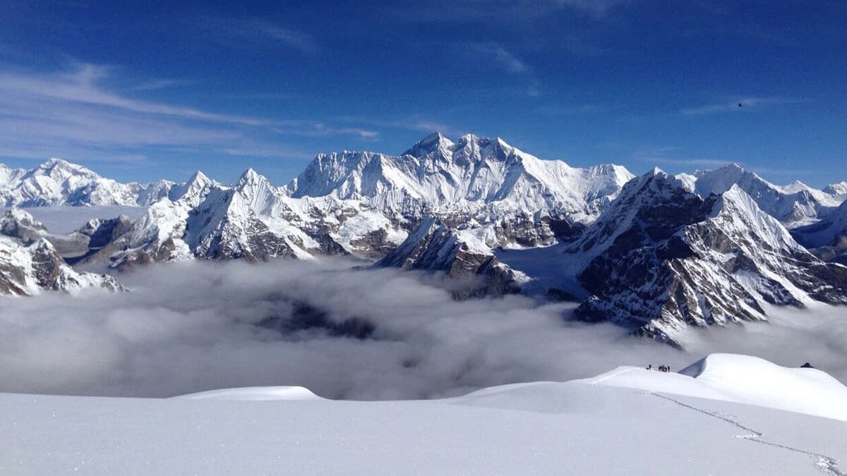 Peak climbing in Nepal