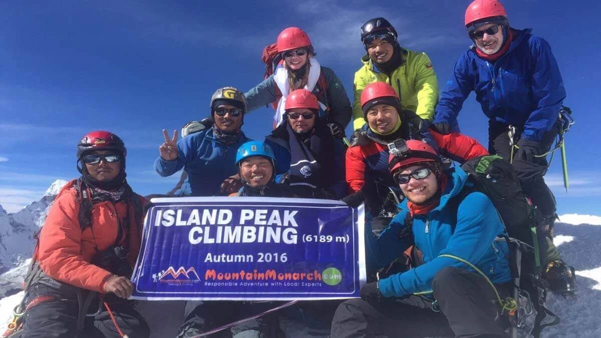 island peak Everest base camp