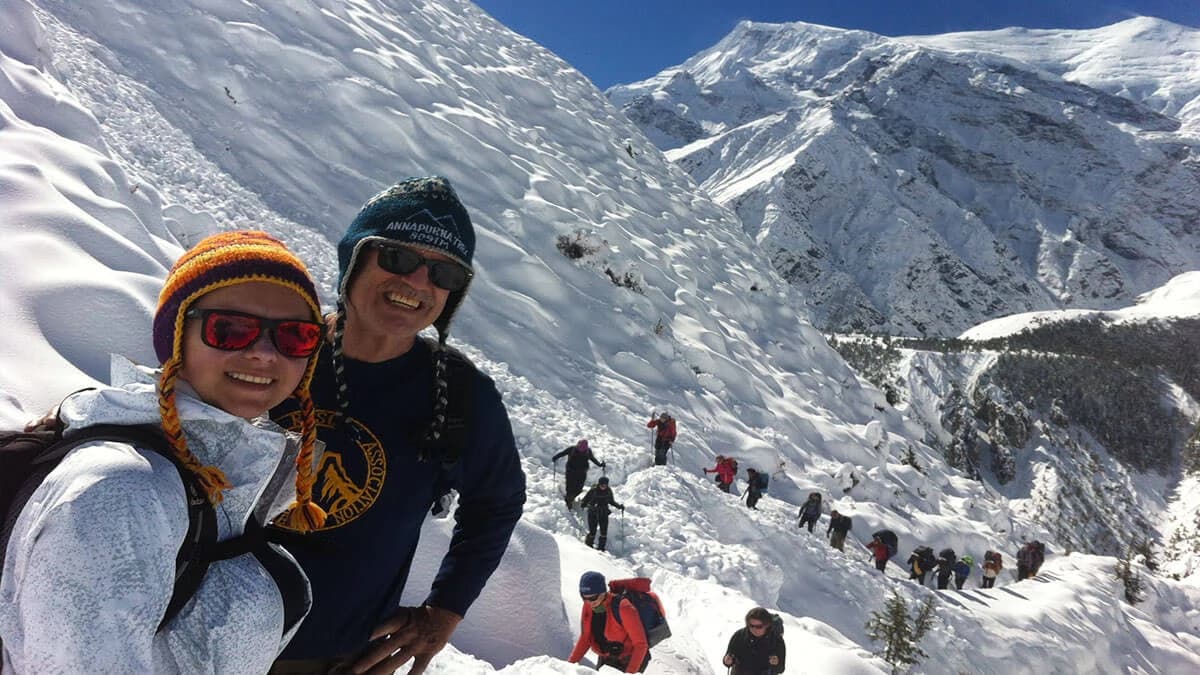 Mid winter trekking in Nepal
