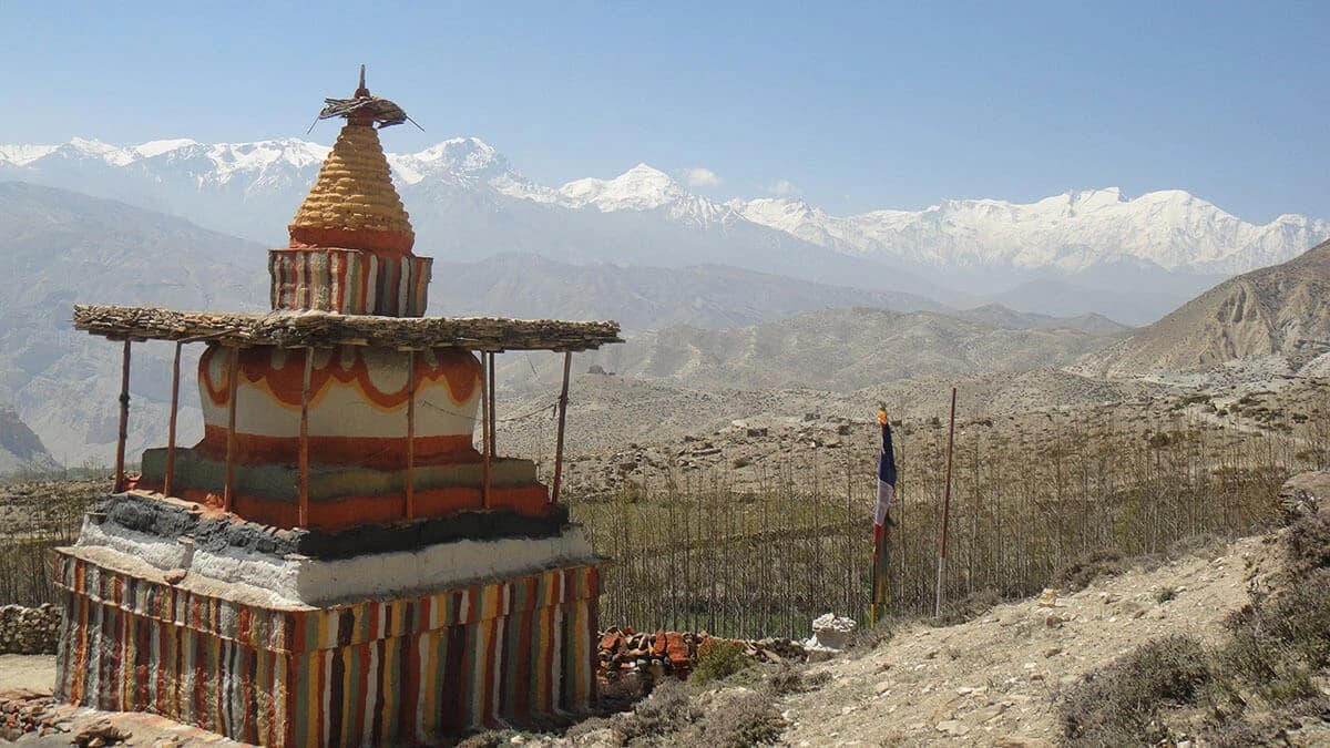 Trekkers in Nepal