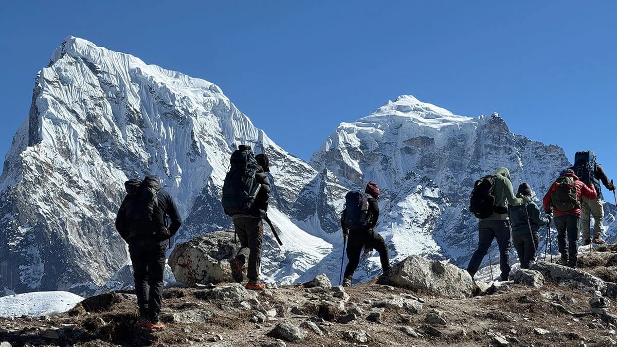 Trek and climb of the Himalayan peaks in December
