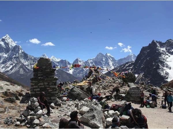 Base Camp Everest Helicopter Return
