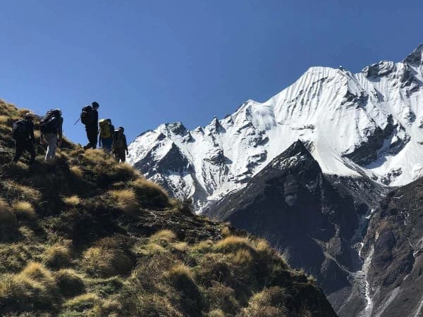 Trekkers Yala Peak