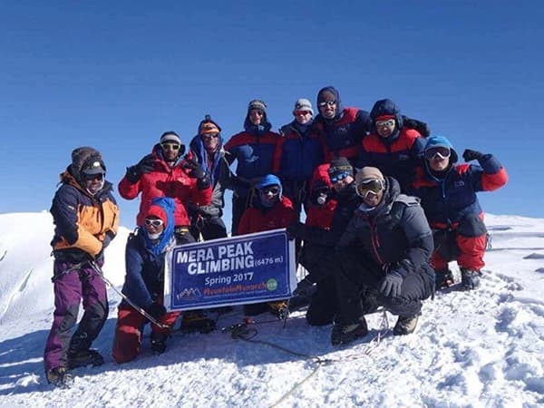 Climbing Mera Peak in Nepal