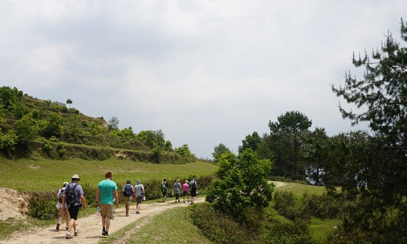 hiking trail Kathmandu