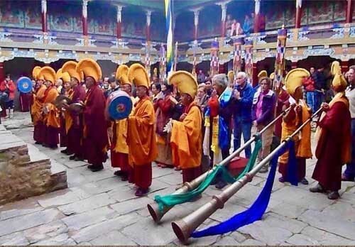 Mani rimdu festival in Everest